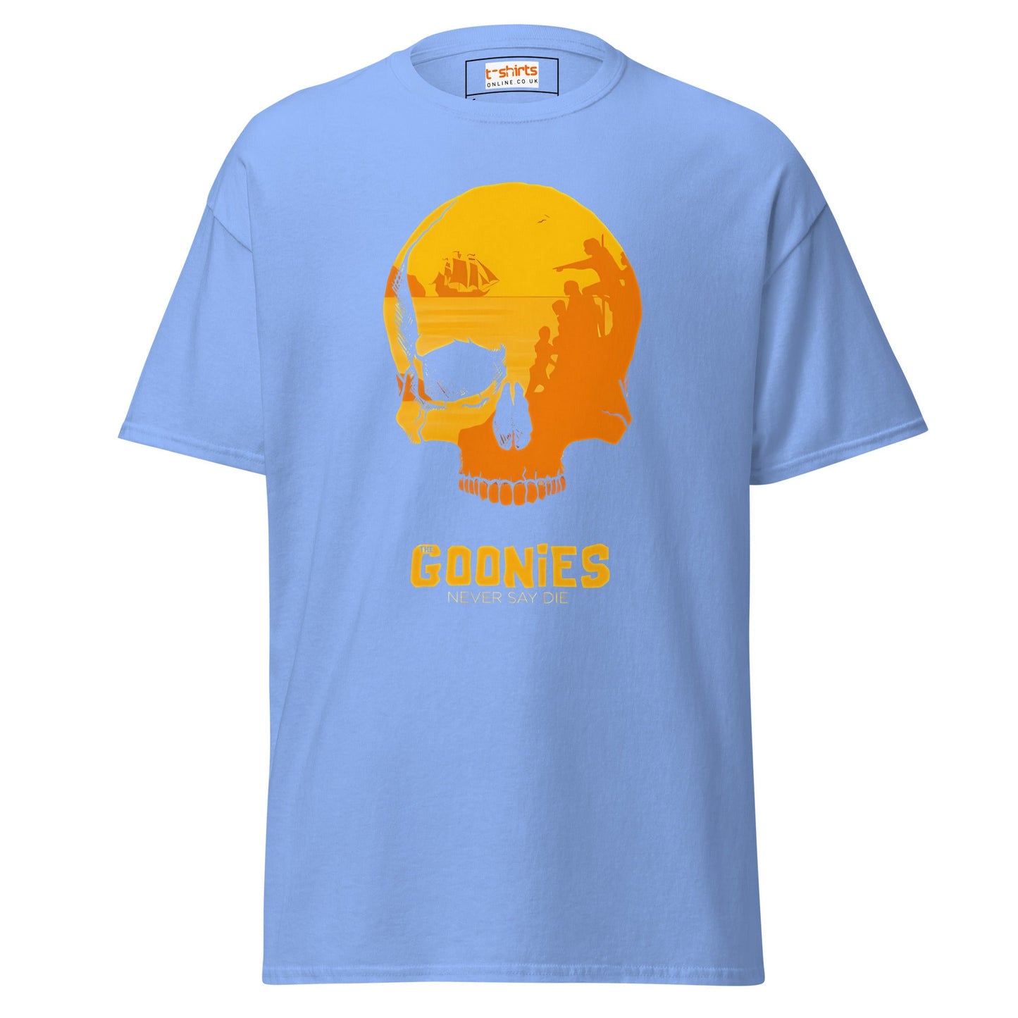 Never Say Die | Goonies T-Shirt - Carolina Blue - T-Shirts Online