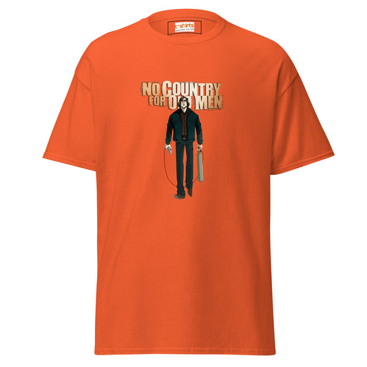 No Country For Old Men | Movie T-Shirt - Orange - T-Shirts Online