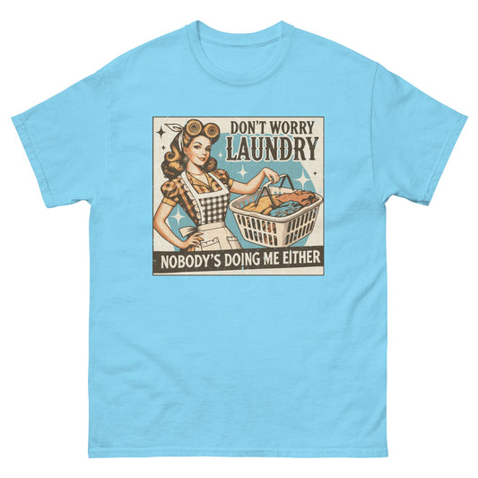 Nobody's Doing Me | Retro Women's T-Shirt - Sky - T-Shirts Online