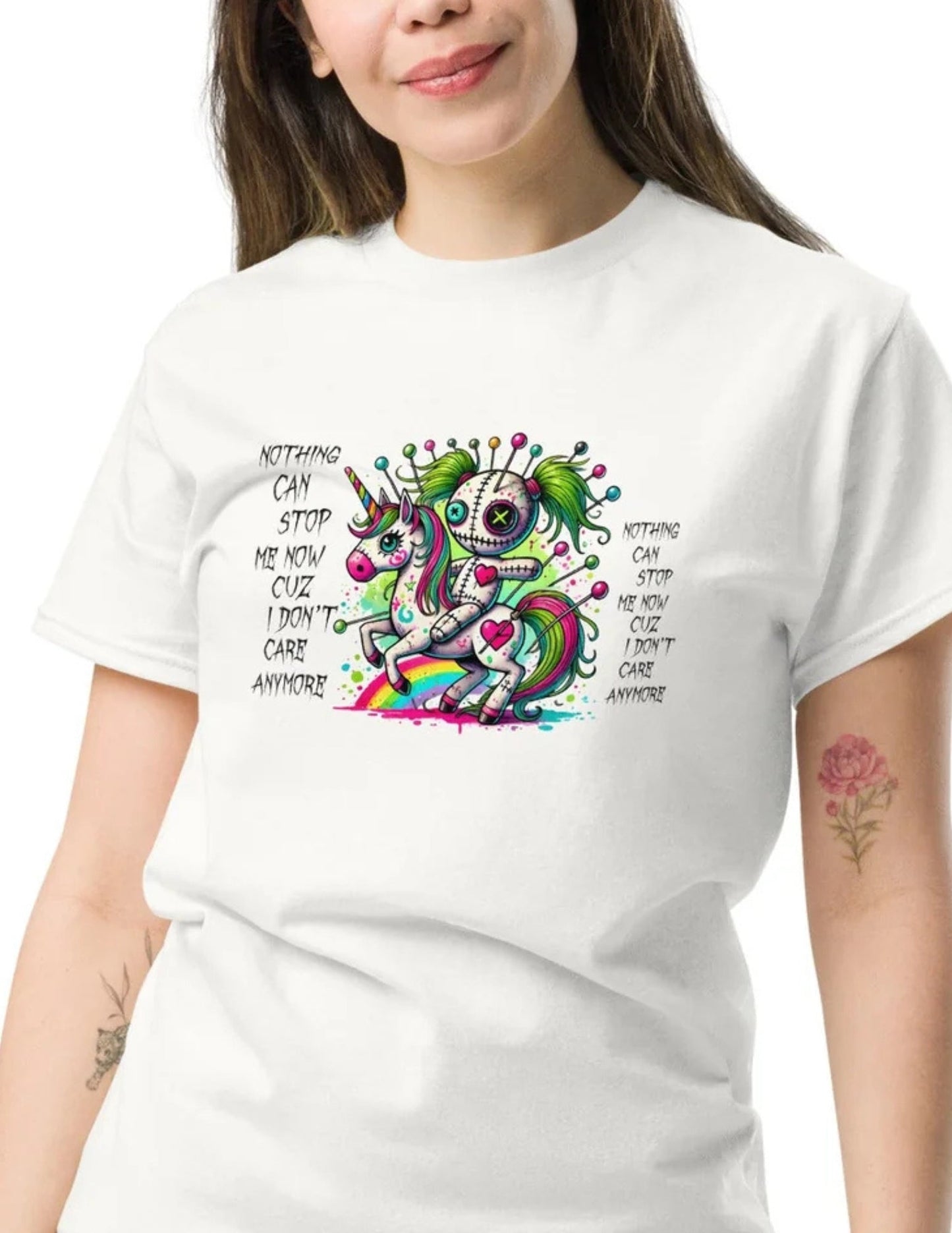 Nothing Can Stop Me | Voodoo Doll T-Shirt - Orange - T-Shirts Online
