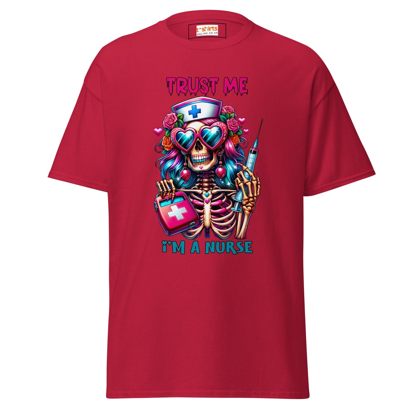 Nurse T-Shirt | Trust Me I'm a Nurse - Cardinal - T-Shirts Online