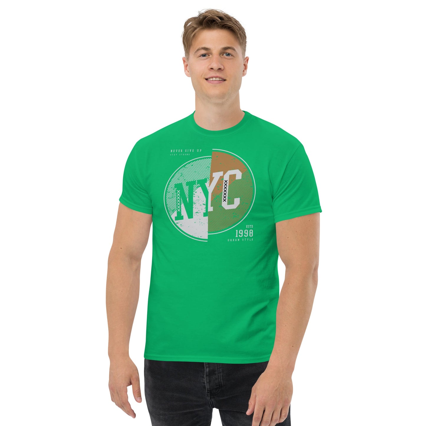 NYC | Men's T-Shirt - Black - T-Shirts Online