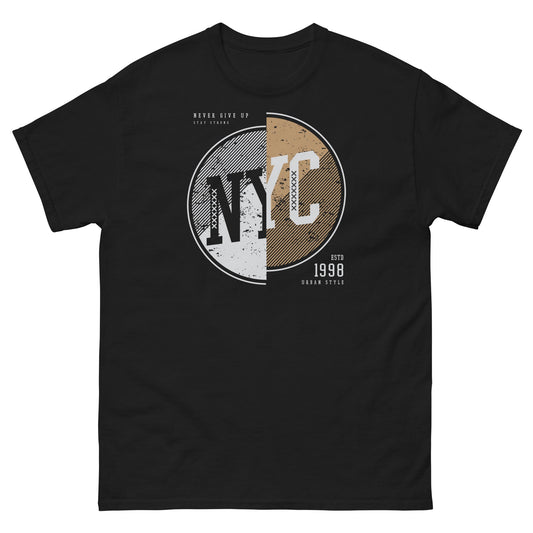 NYC | Men's T-Shirt - Black - T-Shirts Online
