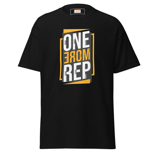 One More Rep | Gym T-Shirt - Black - T-Shirts Online