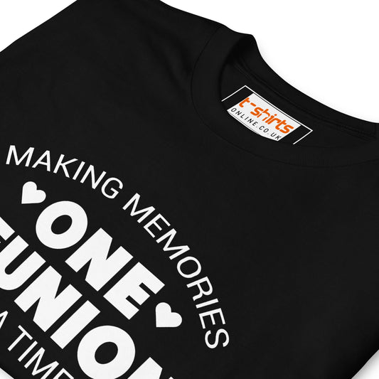 One Reunion T-Shirt | Unisex Softstyle Shirt - Black - T-Shirts Online