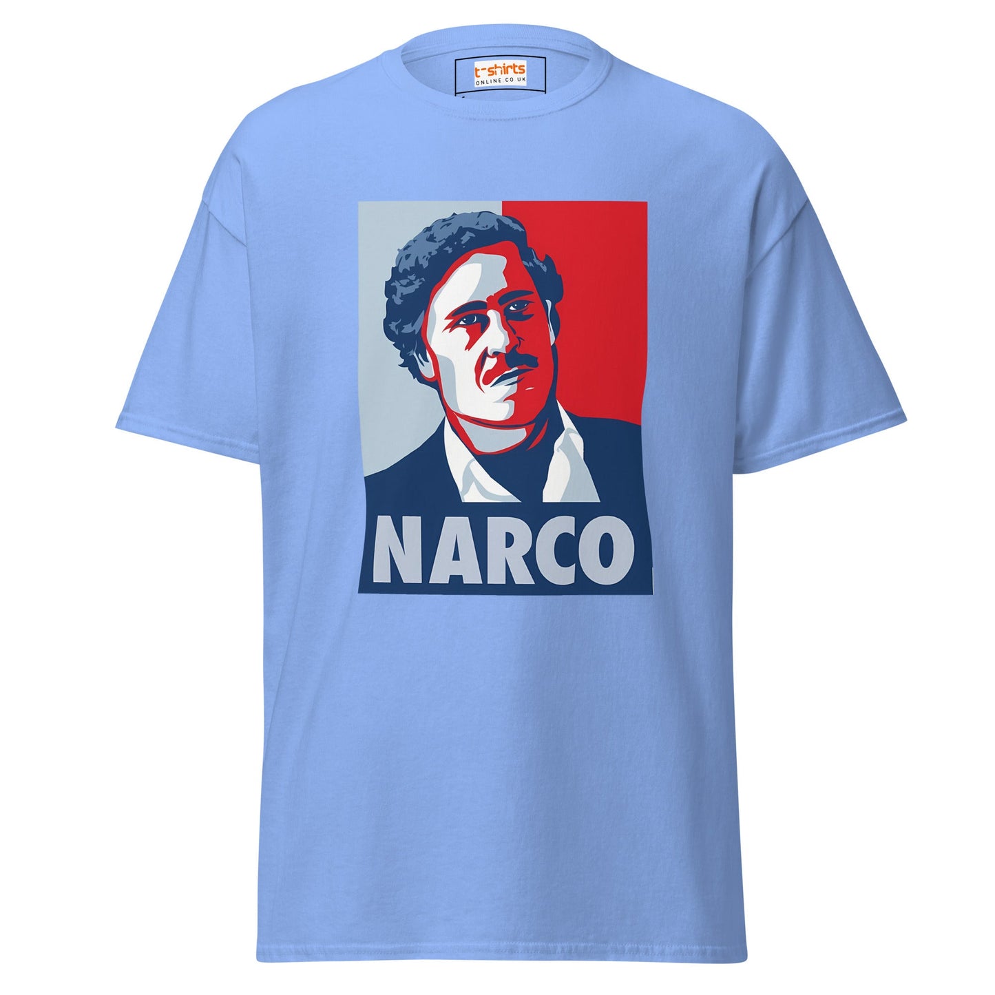 Pablo Escobar | Narco T-Shirt - Carolina Blue - T-Shirts Online