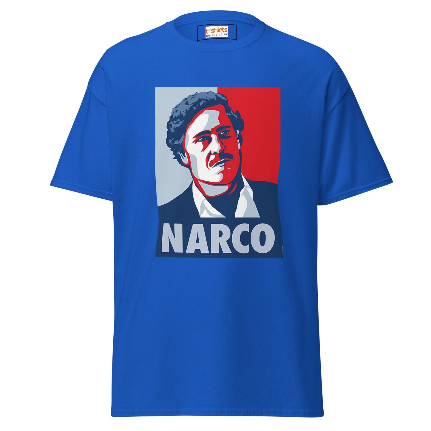 Pablo Escobar | Narco T-Shirt - Royal - T-Shirts Online