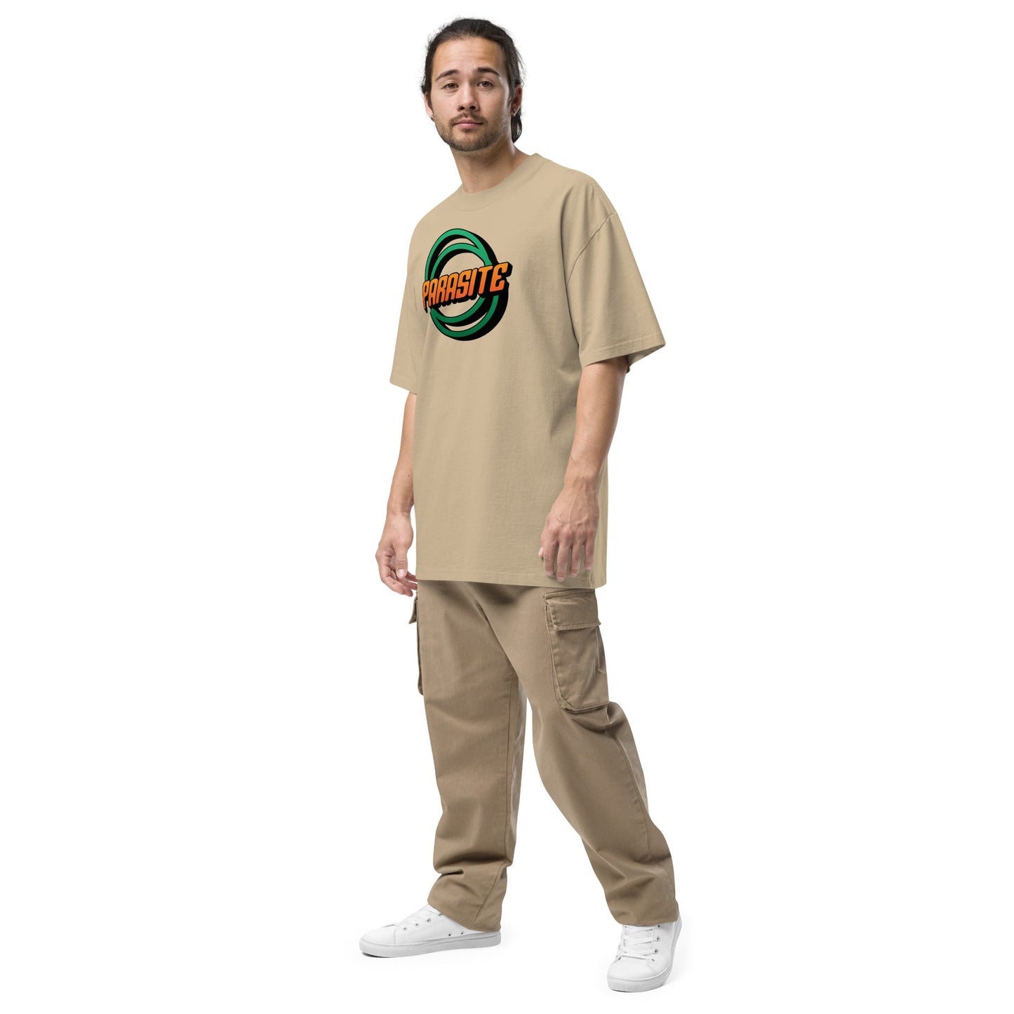 Parasite T-Shirt | Oversized Faded Tee - Faded Black - T-Shirts Online