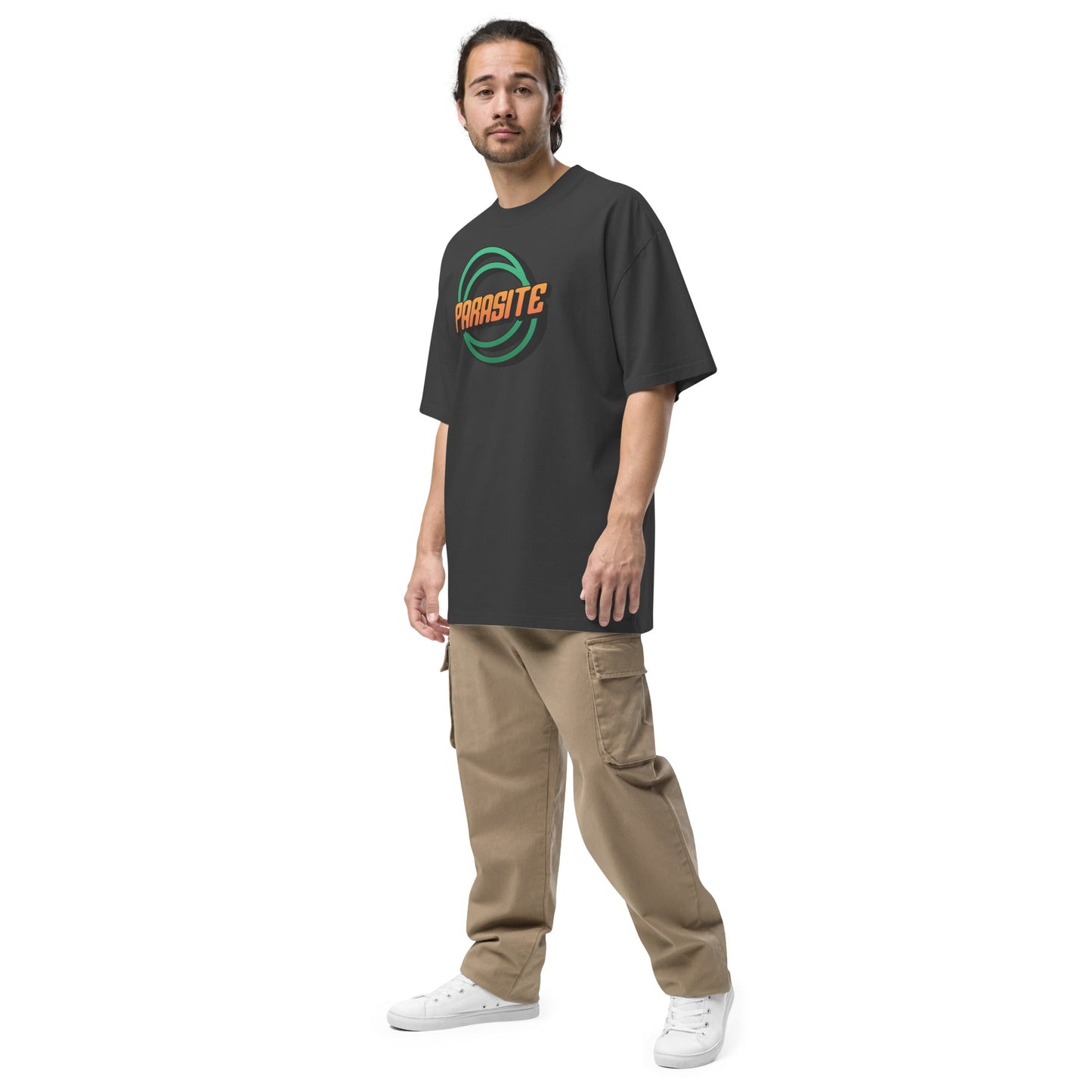 Parasite T-Shirt | Oversized Faded Tee - Faded Black - T-Shirts Online