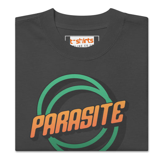 Parasite T-Shirt | Oversized Faded Tee - Faded Black - T-Shirts Online