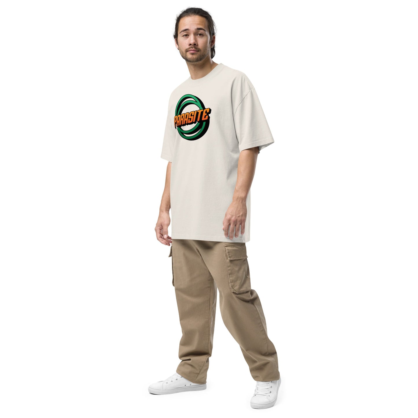 Parasite T-Shirt | Oversized Faded Tee - Faded Eucalyptus - T-Shirts Online