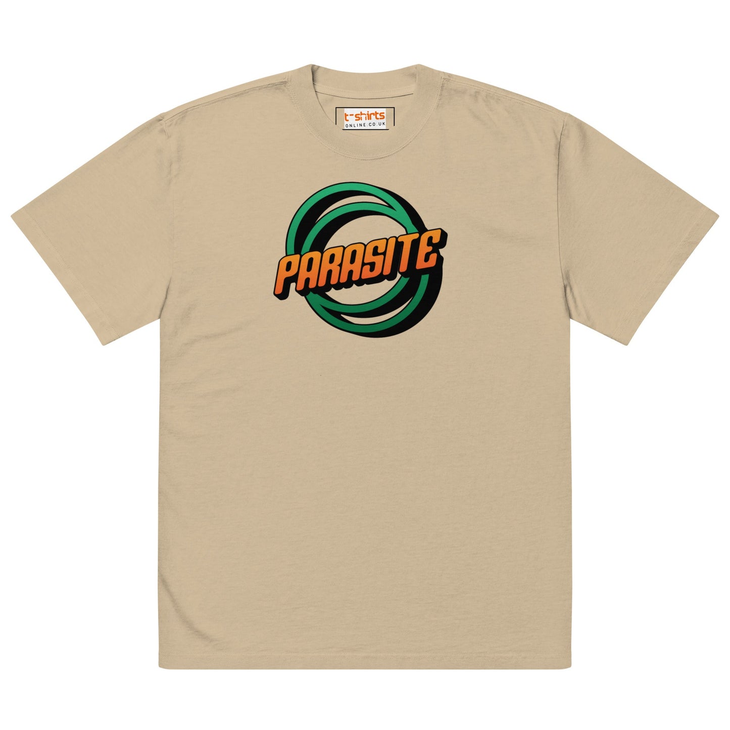 Parasite T-Shirt | Oversized Faded Tee - Faded Khaki - T-Shirts Online
