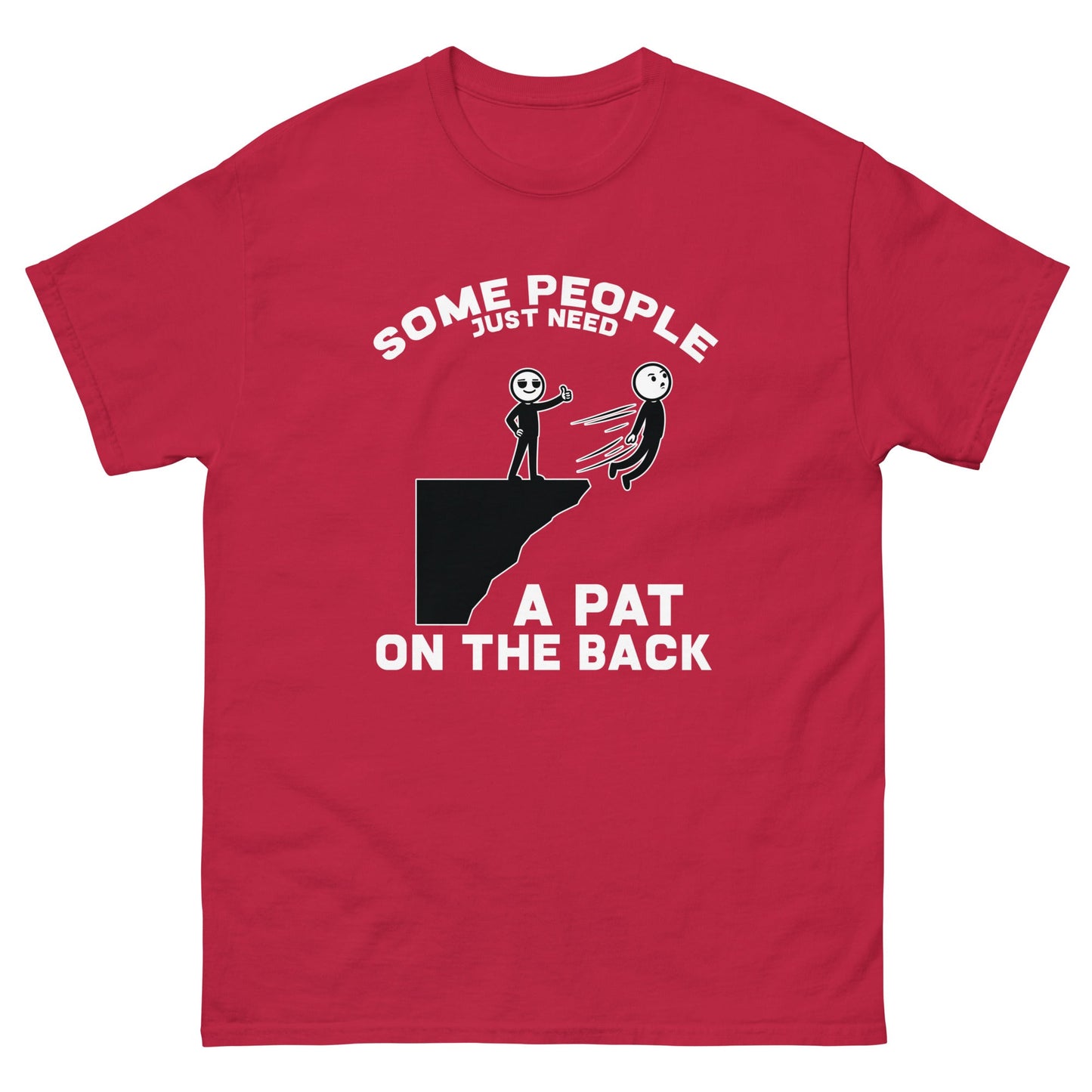 Pat on the Back | Unisex classic tee - Cardinal - T-Shirts Online