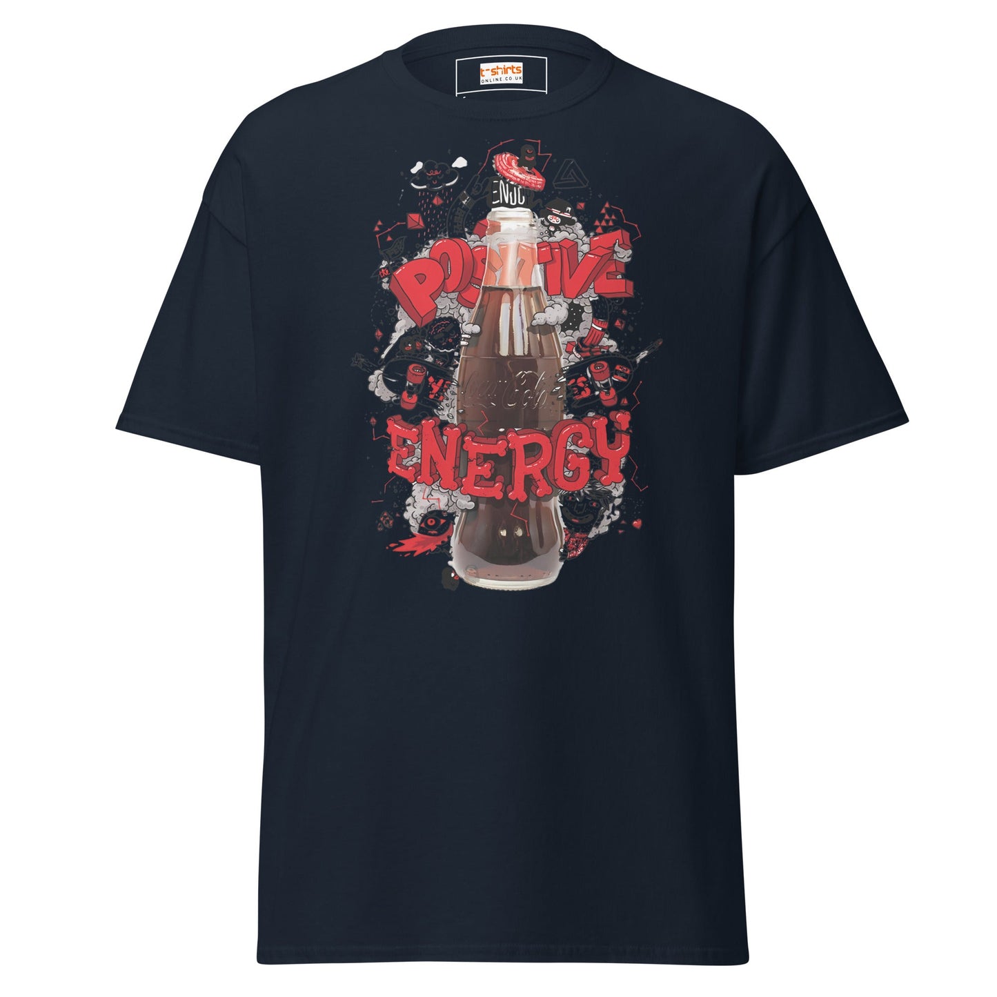 Positive Energy | Positivity T-Shirt - Navy - T-Shirts Online