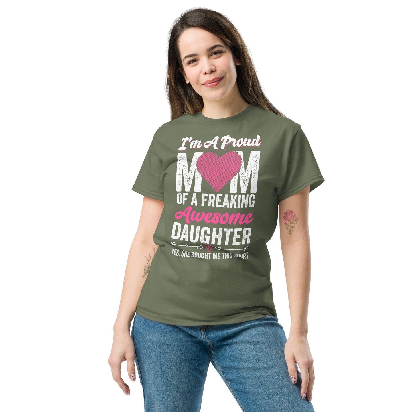 Proud Mom | Mother's Day T-Shirt - Black - T-Shirts Online