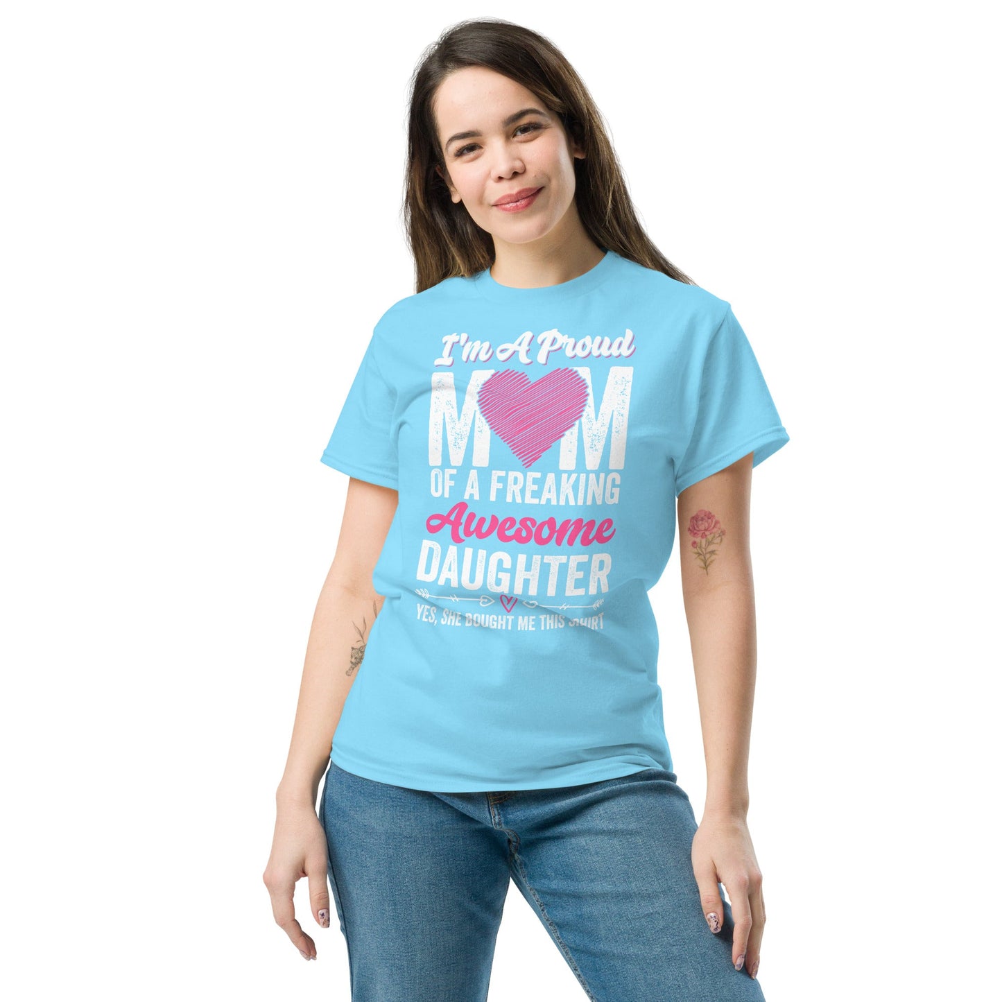 Proud Mom | Mother's Day T-Shirt - Black - T-Shirts Online