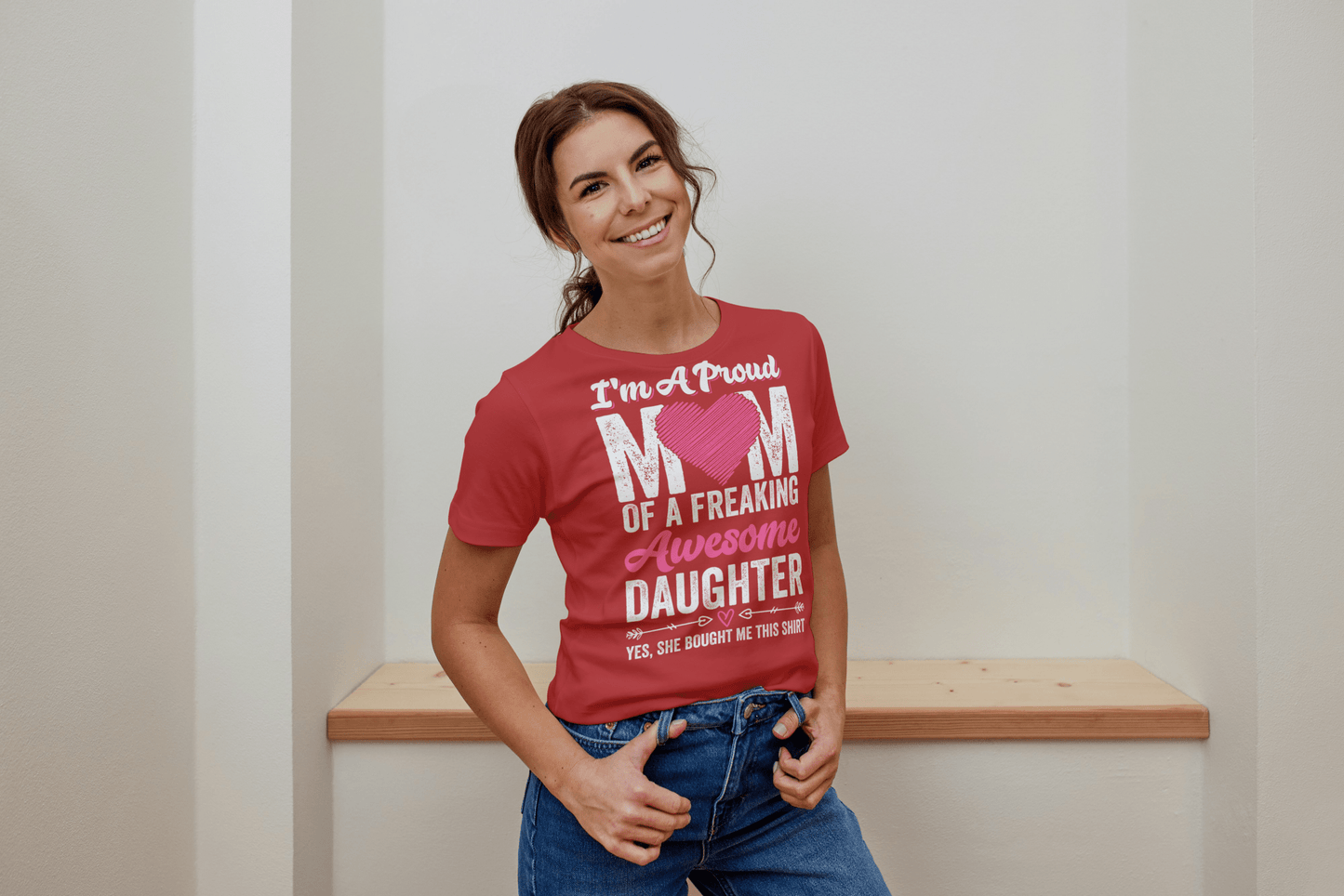 Proud Mom | Mother's Day T-Shirt - Black - T-Shirts Online