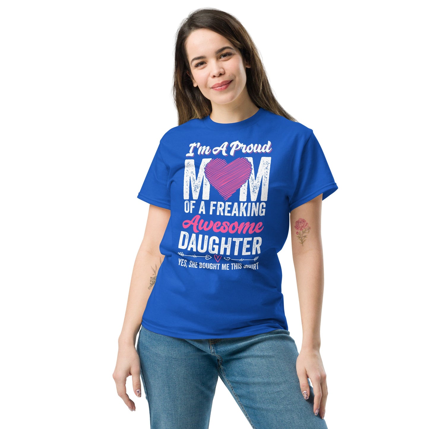 Proud Mom | Mother's Day T-Shirt - Black - T-Shirts Online