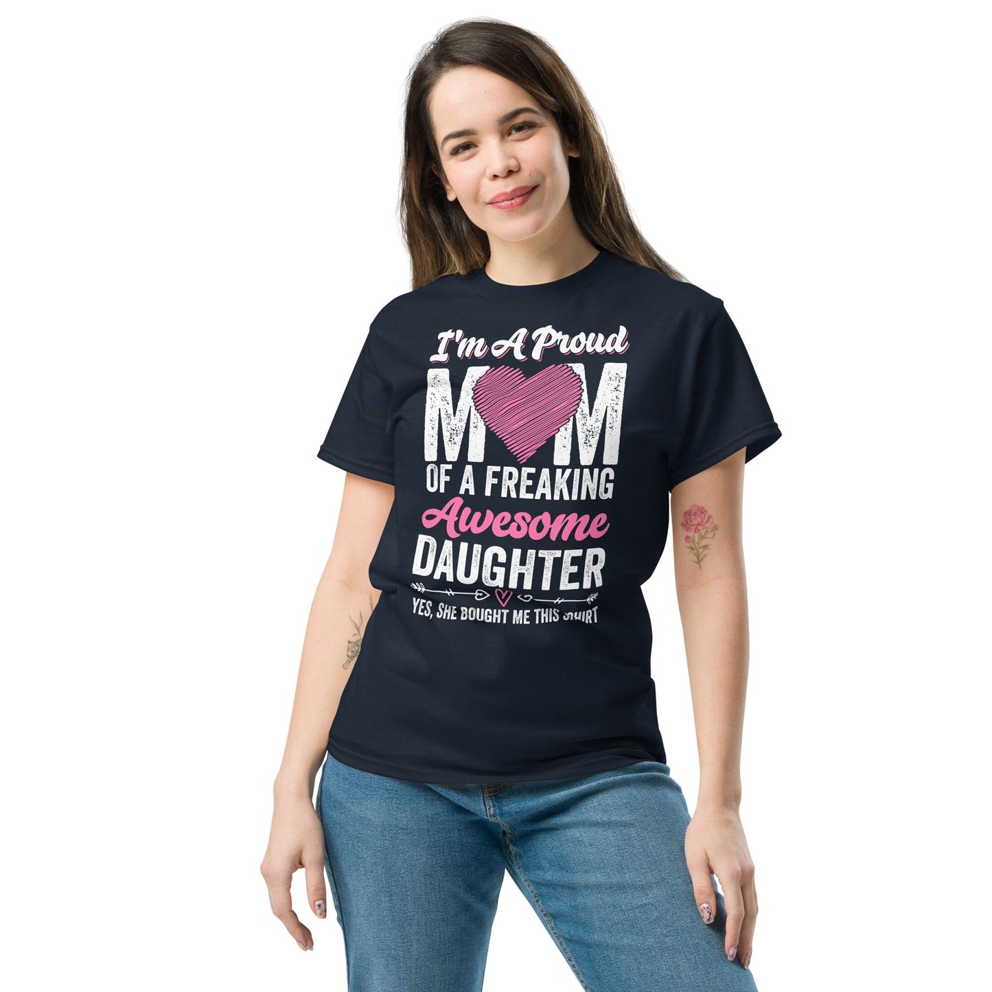 Proud Mom | Mother's Day T-Shirt - Black - T-Shirts Online
