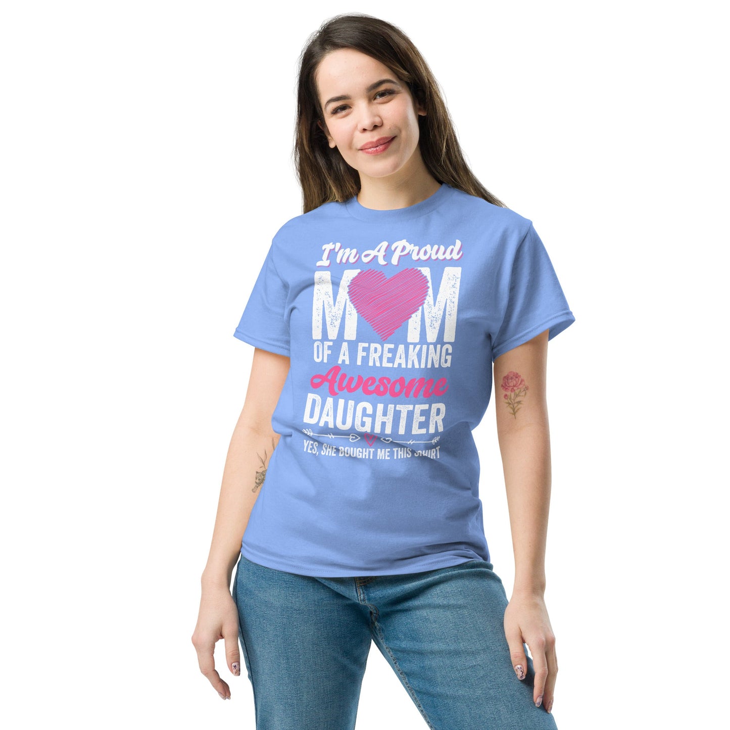 Proud Mom | Mother's Day T-Shirt - Black - T-Shirts Online
