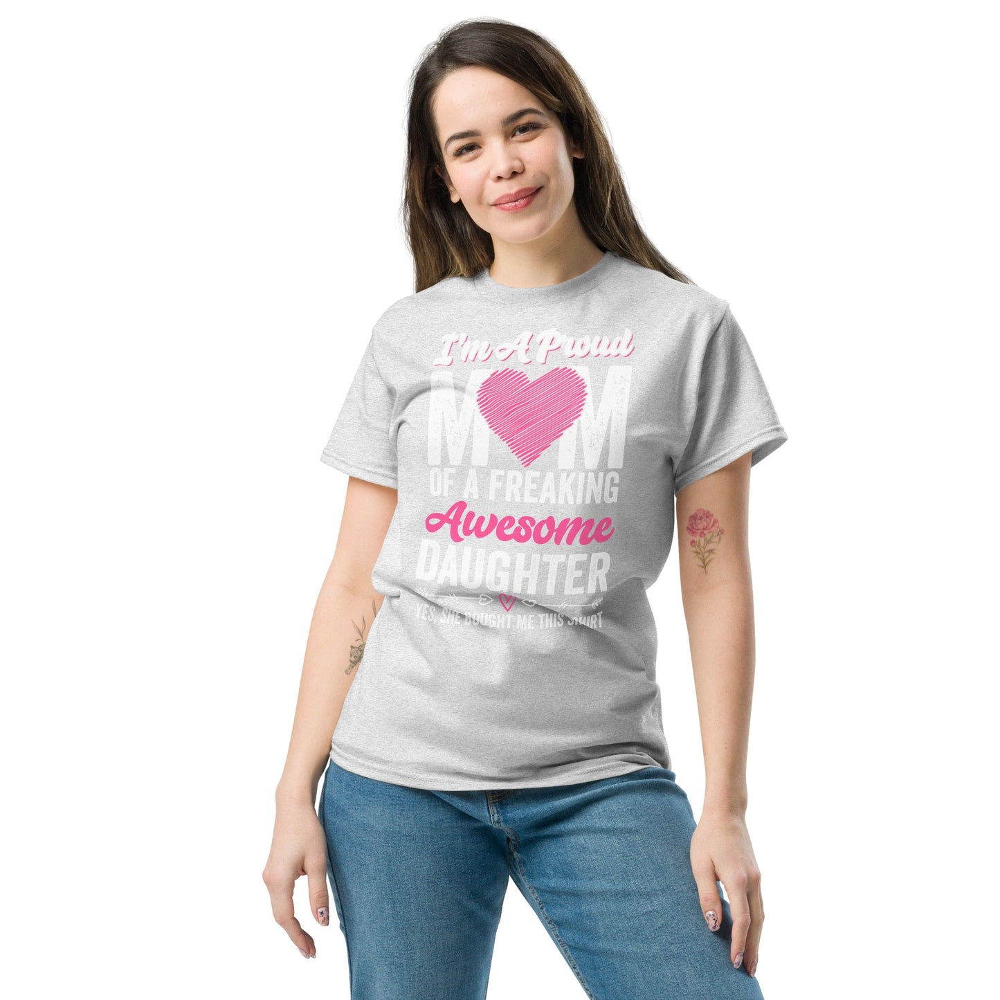 Proud Mom | Mother's Day T-Shirt - Black - T-Shirts Online