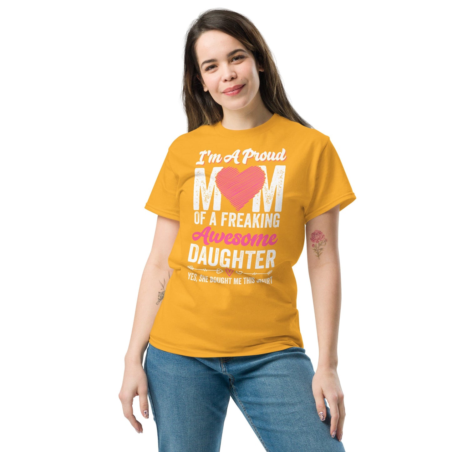 Proud Mom | Mother's Day T-Shirt - Black - T-Shirts Online