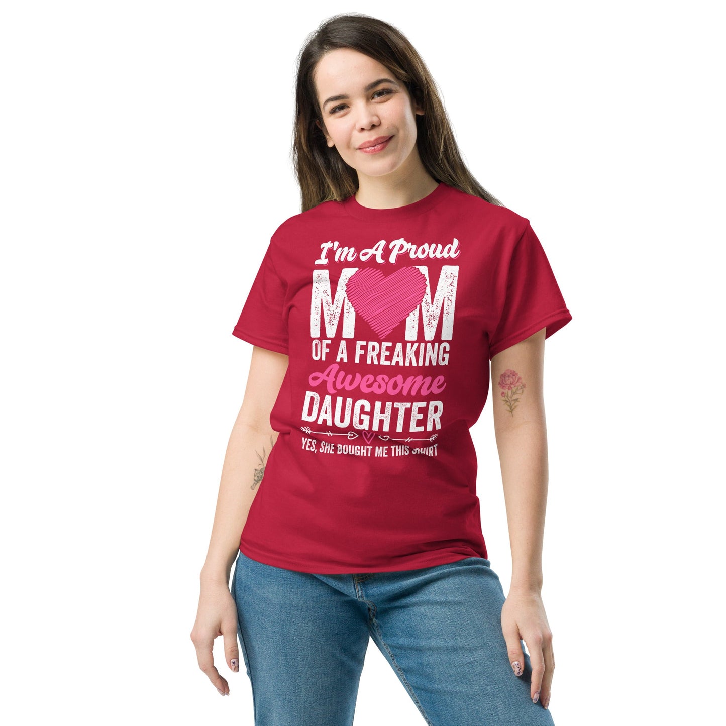 Proud Mom | Mother's Day T-Shirt - Black - T-Shirts Online