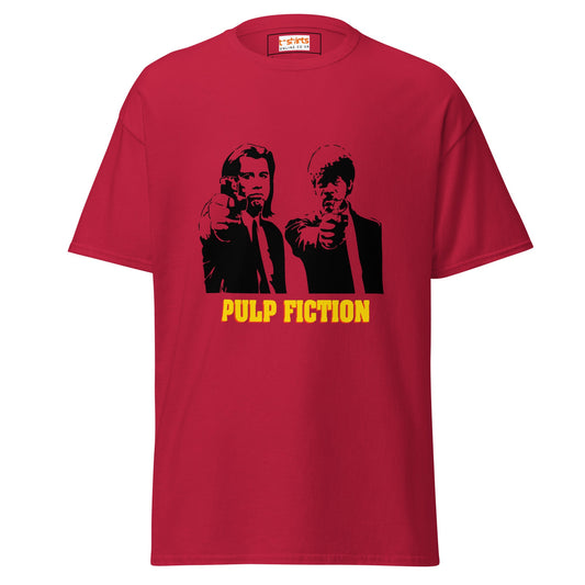 Pulp Fiction Jules Vincent | Movie T-Shirt - Cardinal - T-Shirts Online