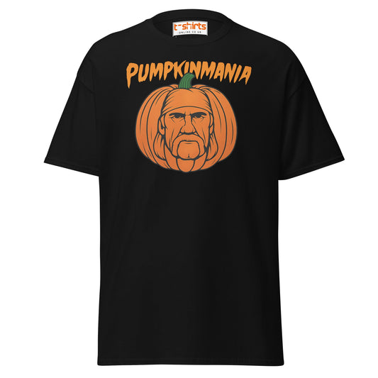 Pumpkinmania Halloween Wrestling T-Shirt - Black - T-Shirts Online