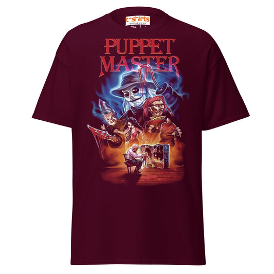 Puppet Master T-Shirt - Maroon - T-Shirts Online