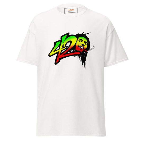 Raggae Legend | Music T-Shirt - White - T-Shirts Online