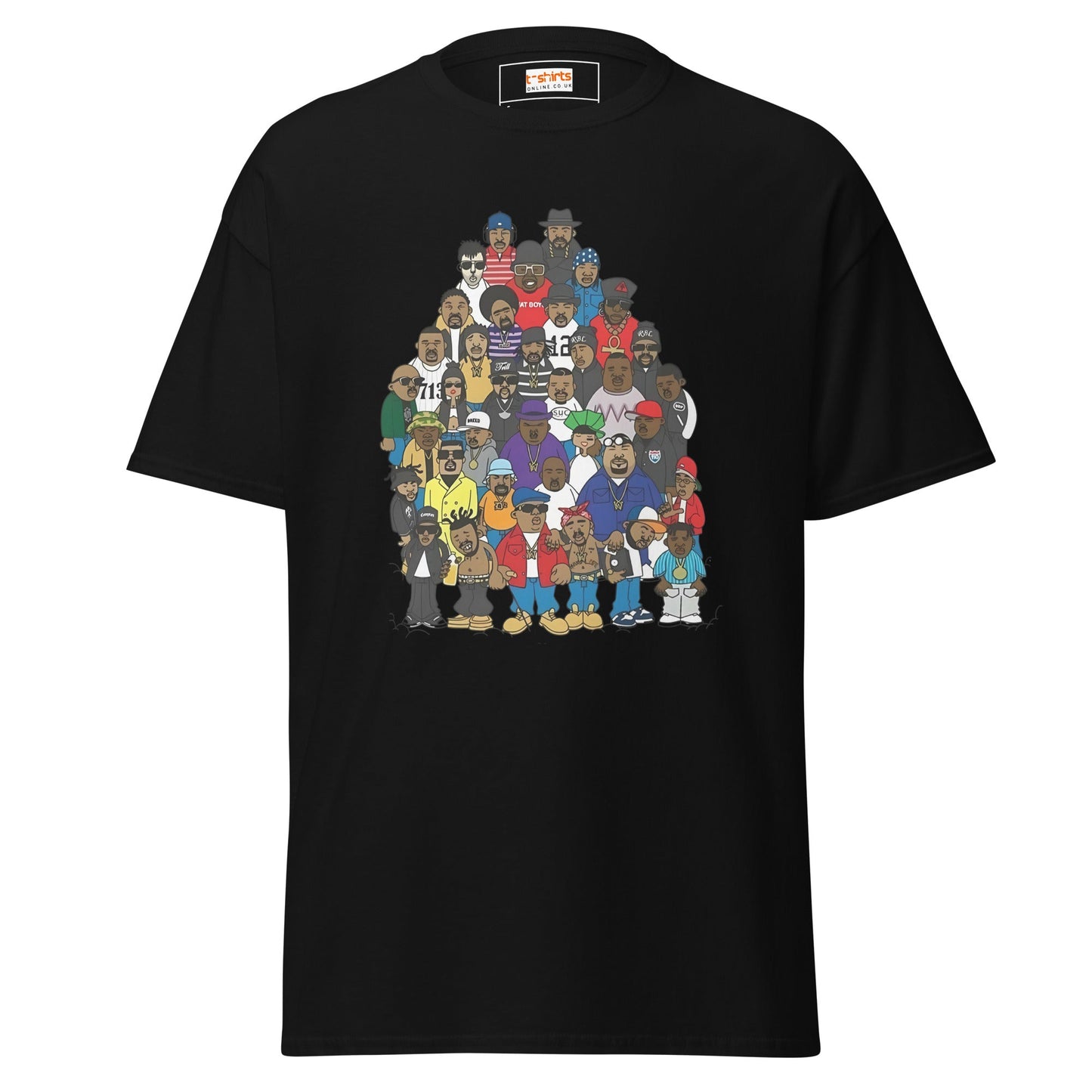 Rap Legends | Hip Hop T-Shirt - Black - T-Shirts Online