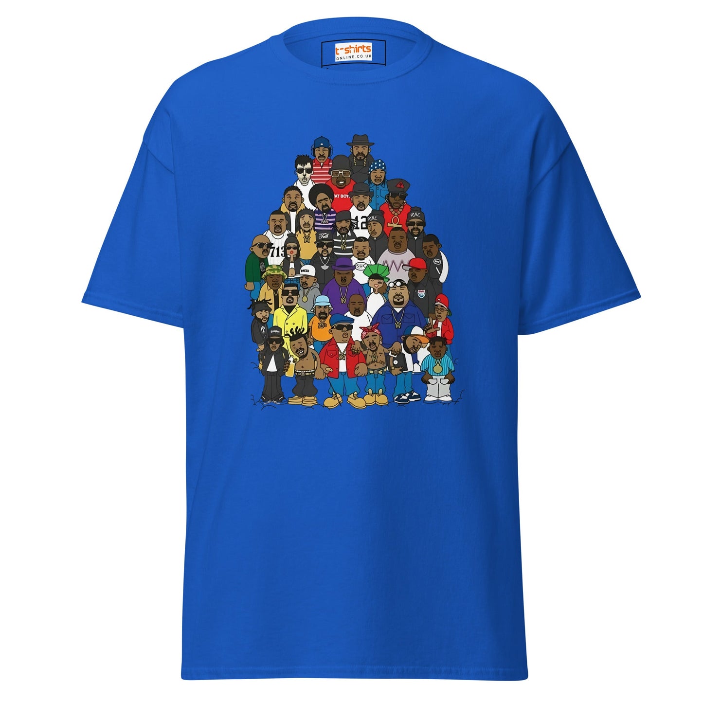 Rap Legends | Hip Hop T-Shirt - Royal - T-Shirts Online