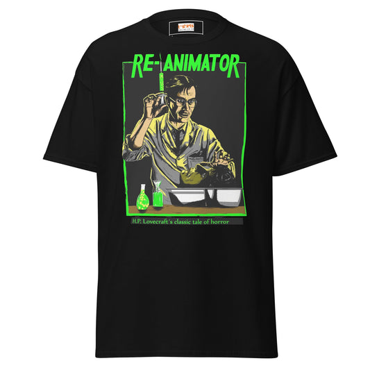Re - Animator T-Shirt | Movie T-Shirt - Black - T-Shirts Online