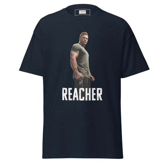 Reacher | TV Movie T-Shirt - Navy - T-Shirts Online