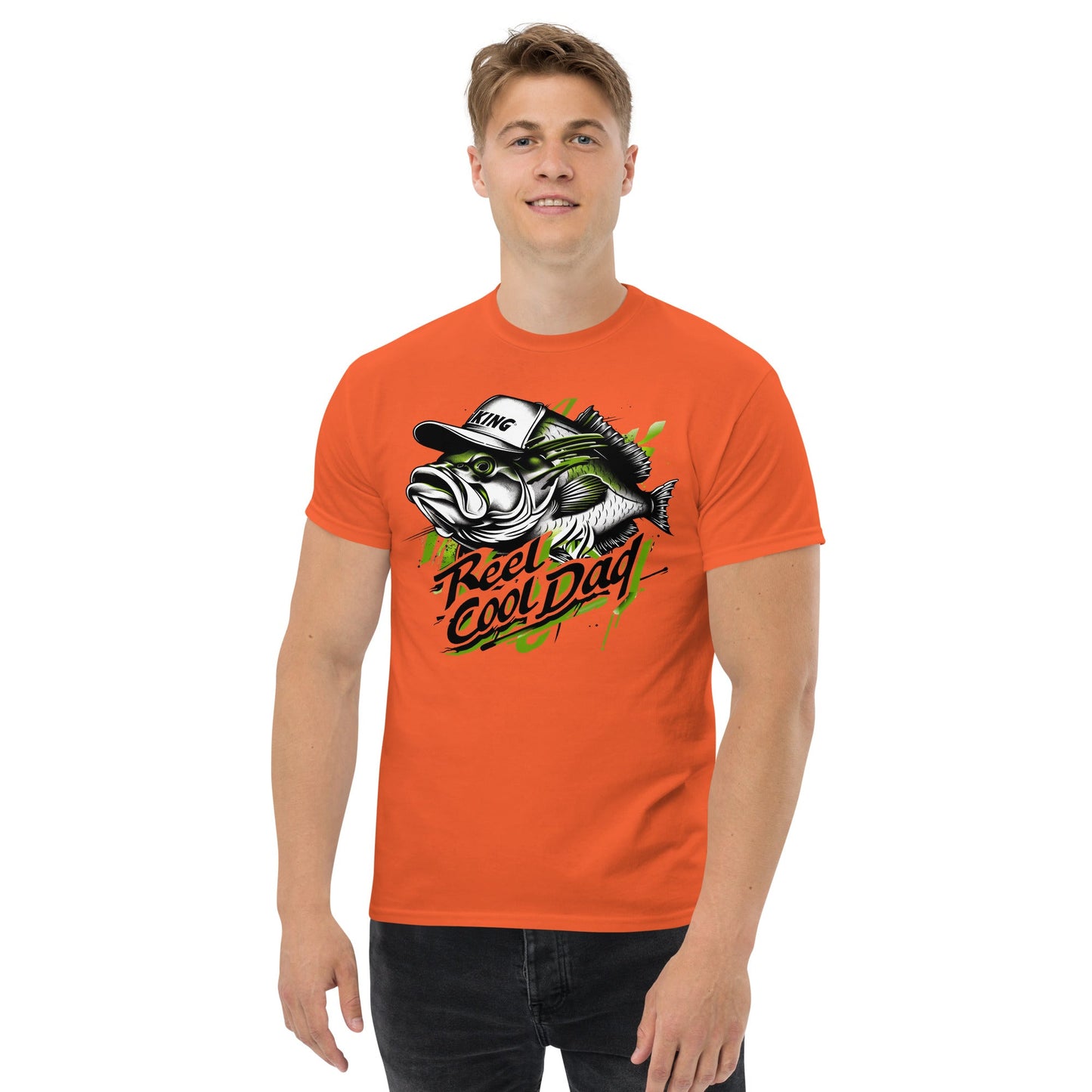 Reel Cool Dad | Fishing T-Shirt - Royal - T-Shirts Online