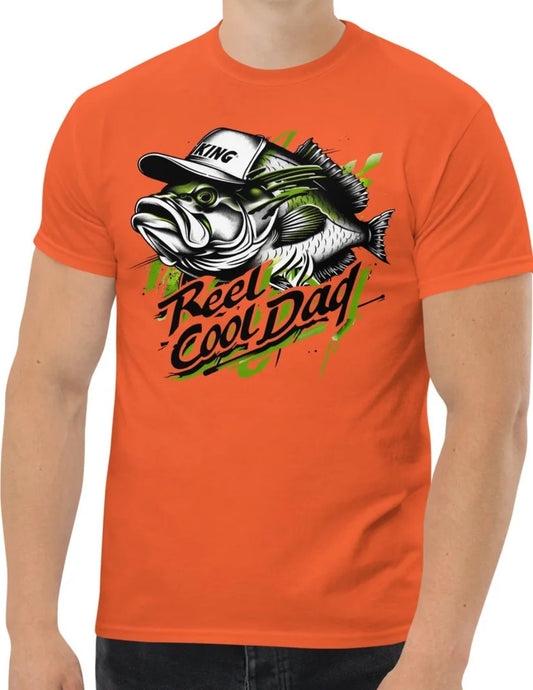 Reel Cool Dad | Fishing T-Shirt - Royal - T-Shirts Online