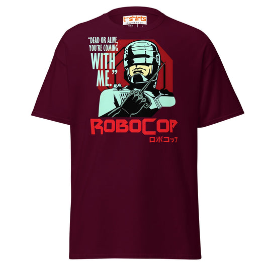 RoboCop T-Shirt - Maroon - T-Shirts Online