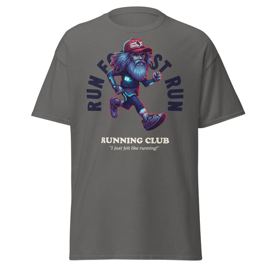 Run Forrest Running Club T-Shirt - Charcoal - T-Shirts Online