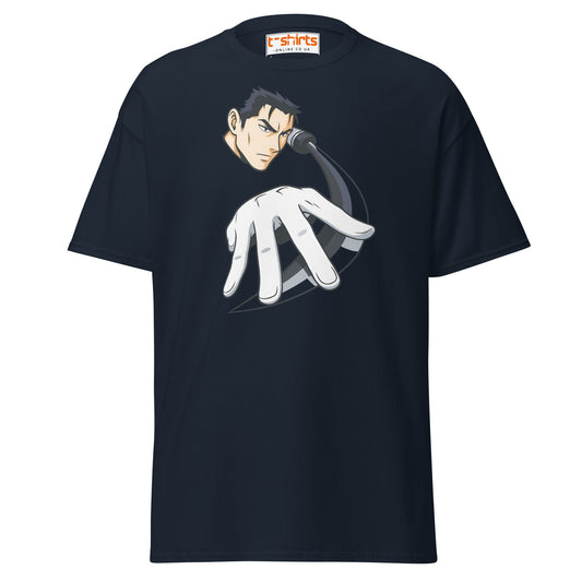 Samurai X Anime T-Shirt – Bold Warrior Graphic Tee - Navy - T-Shirts Online