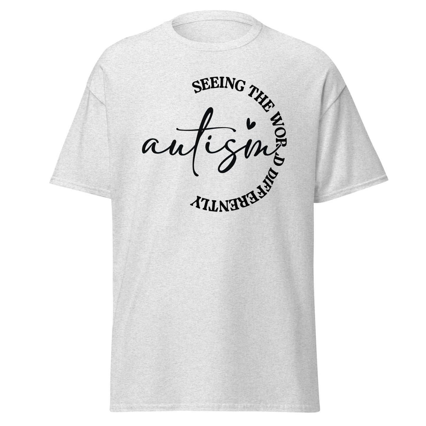 See the World Differently | Autism T-Shirt - Ash - T-Shirts Online