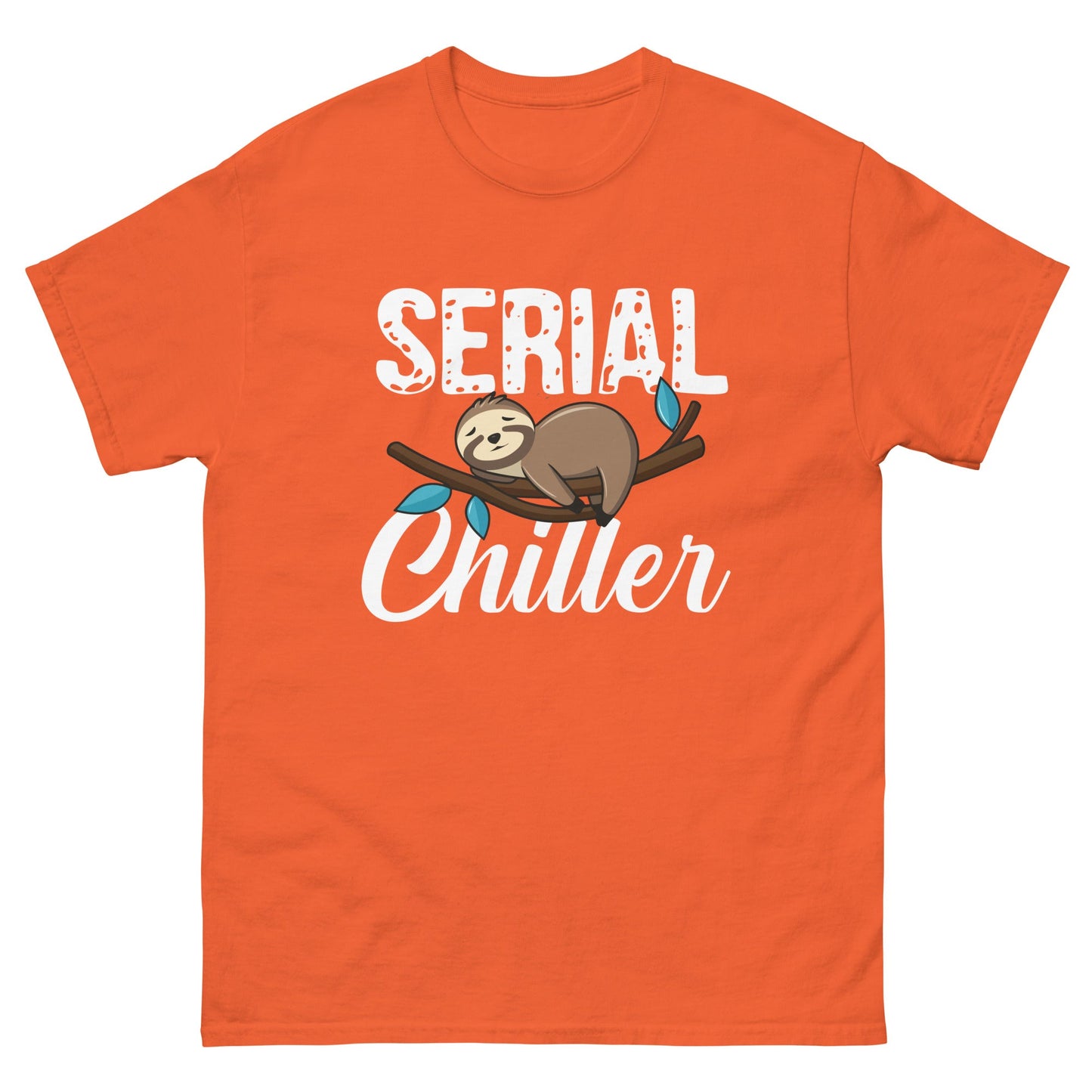 Serial Chiller | Unisex T-Shirt - Orange - T-Shirts Online