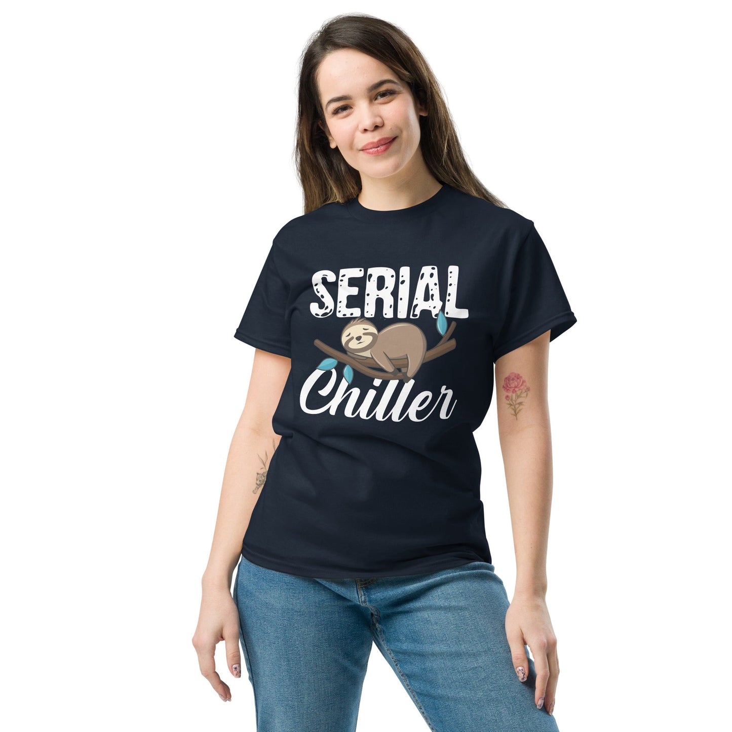 Serial Chiller | Unisex T-Shirt - Black - T-Shirts Online