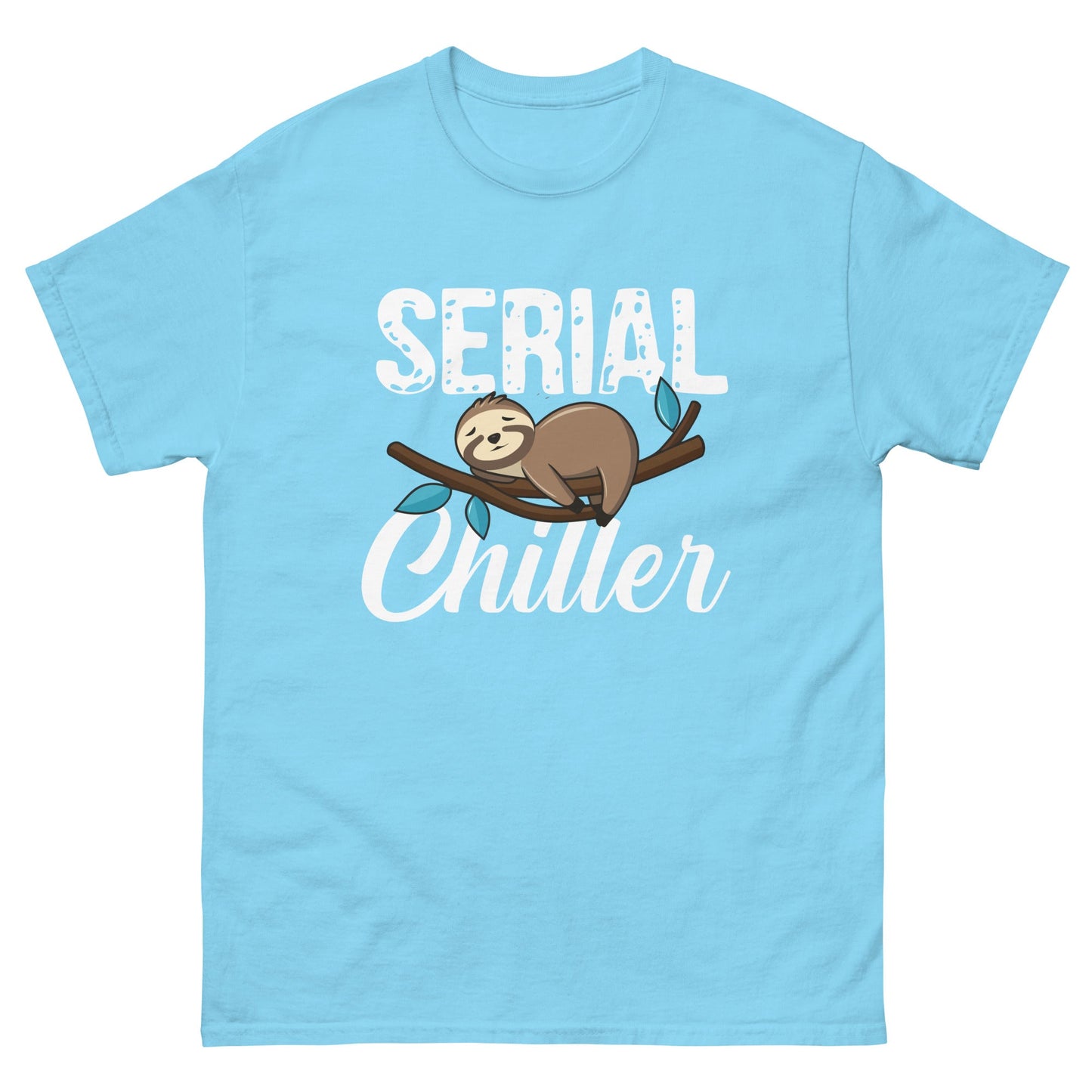 Serial Chiller | Unisex T-Shirt - Sky - T-Shirts Online