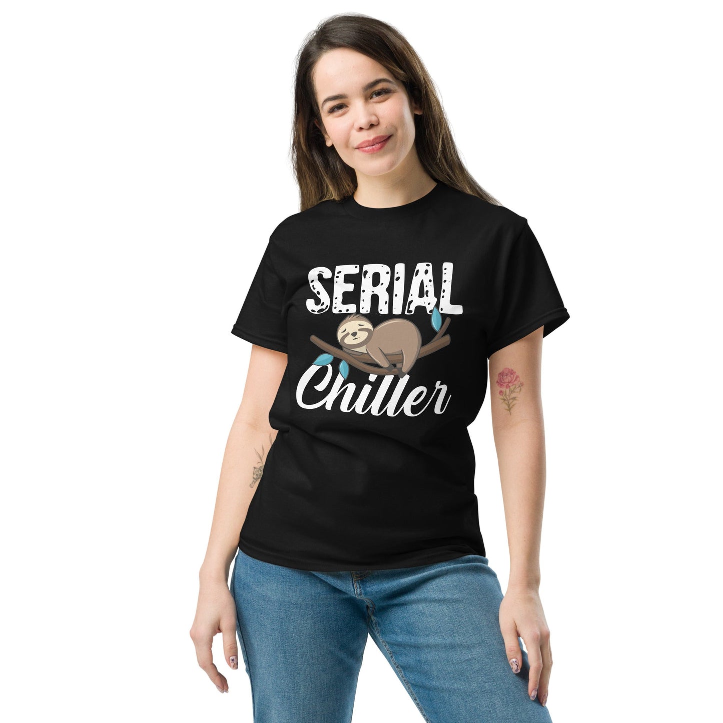 Serial Chiller | Unisex T-Shirt - Black - T-Shirts Online