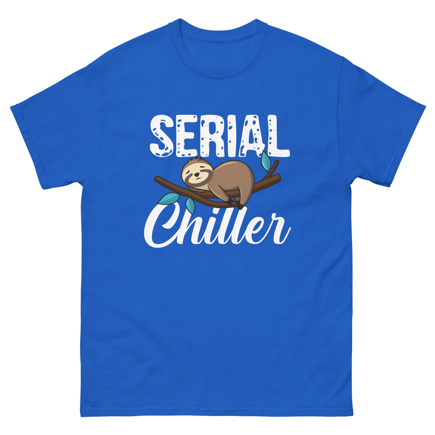 Serial Chiller | Unisex T-Shirt - Royal - T-Shirts Online