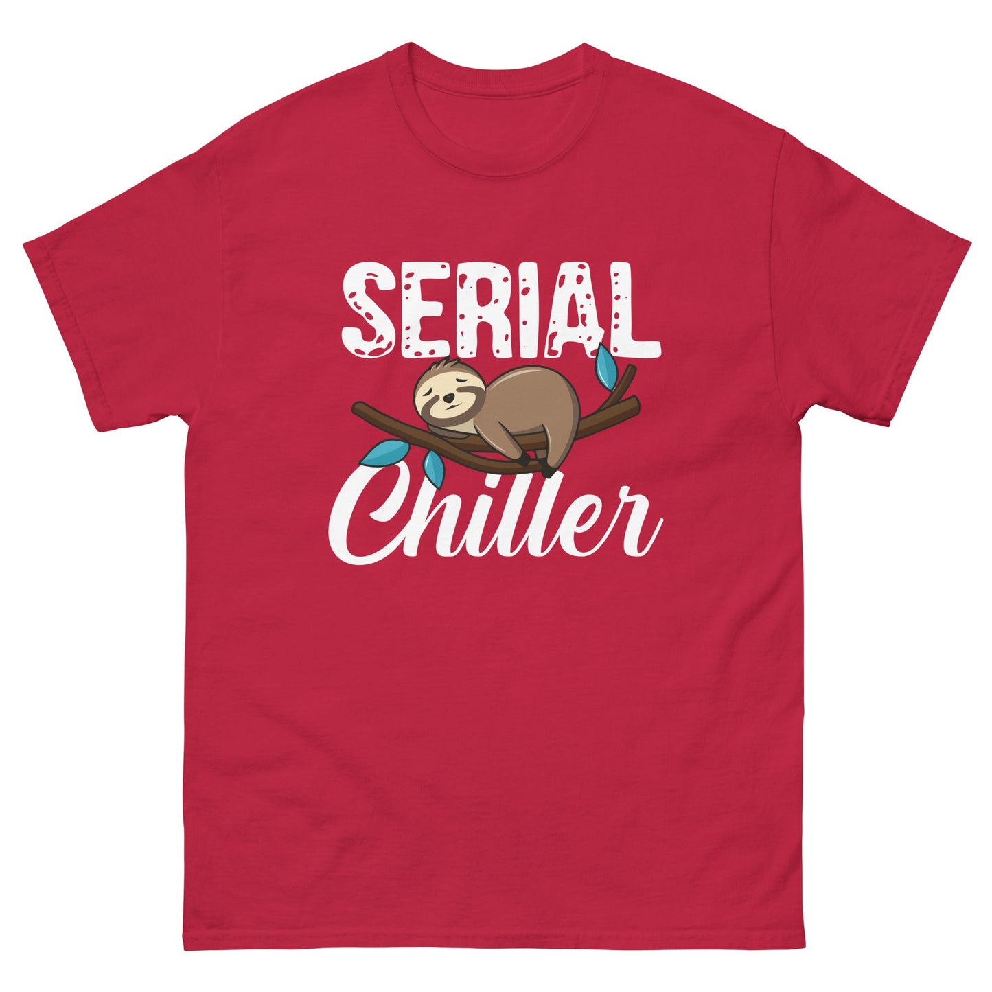 Serial Chiller | Unisex T-Shirt - Cardinal - T-Shirts Online