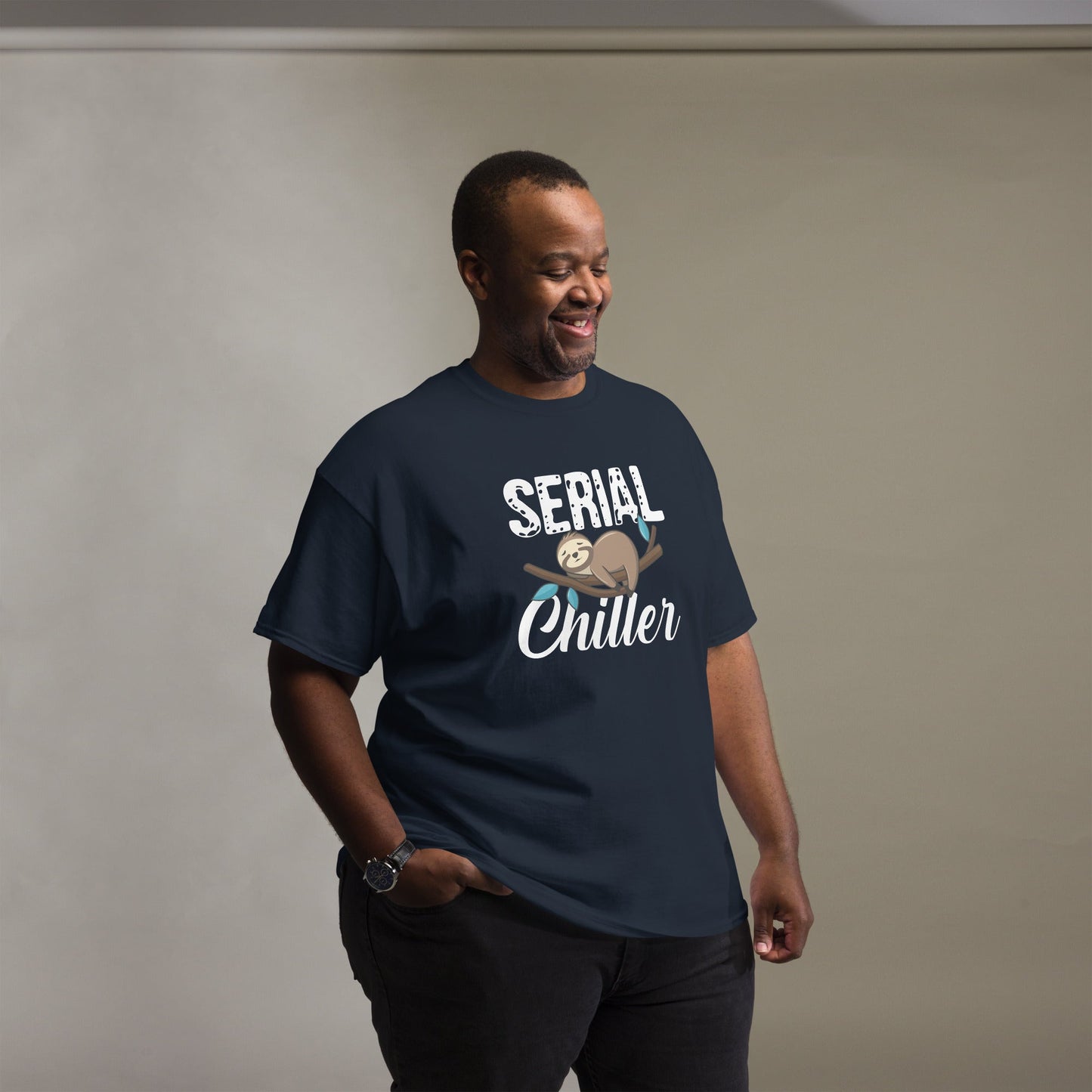 Serial Chiller | Unisex T-Shirt - Black - T-Shirts Online