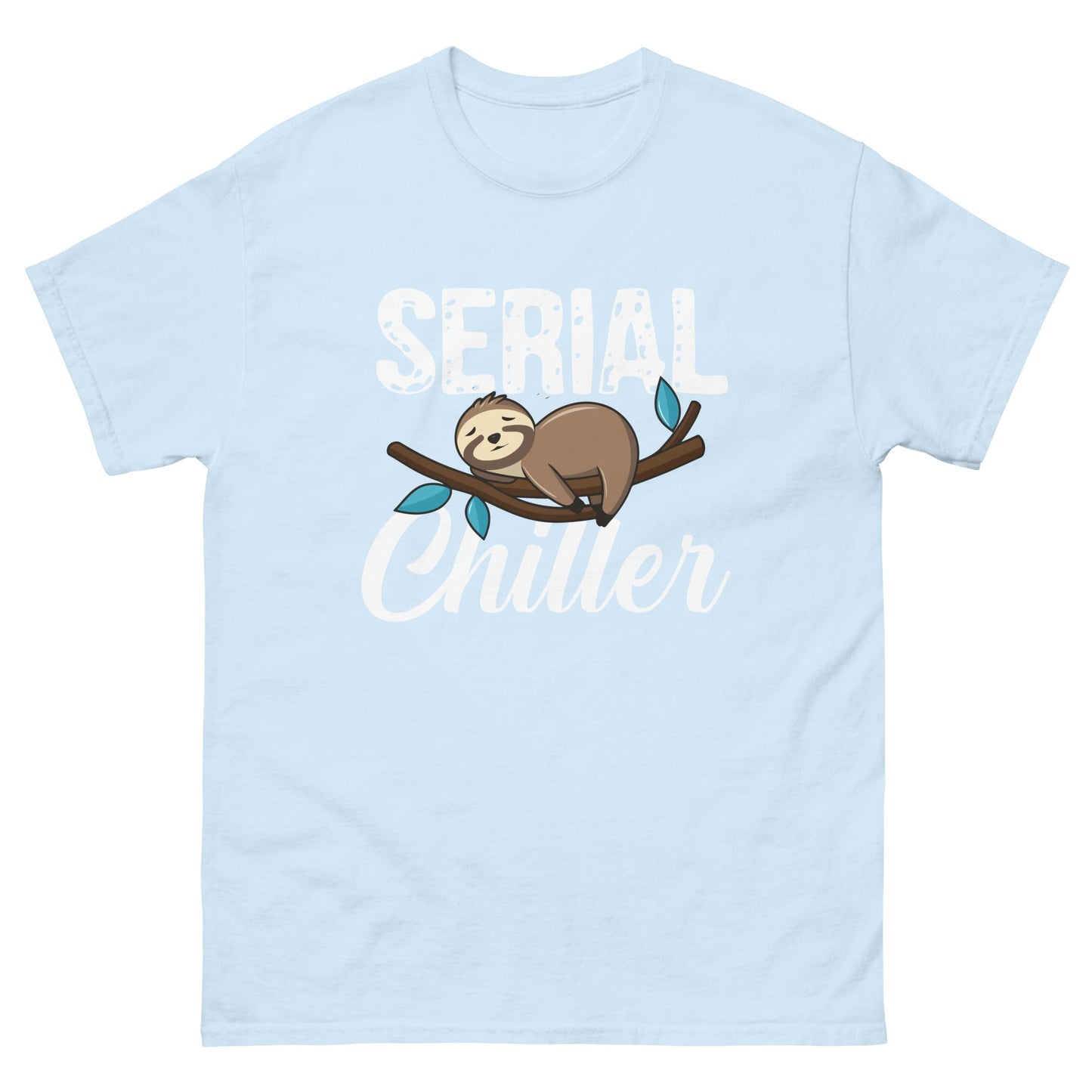 Serial Chiller | Unisex T-Shirt - Light Blue - T-Shirts Online