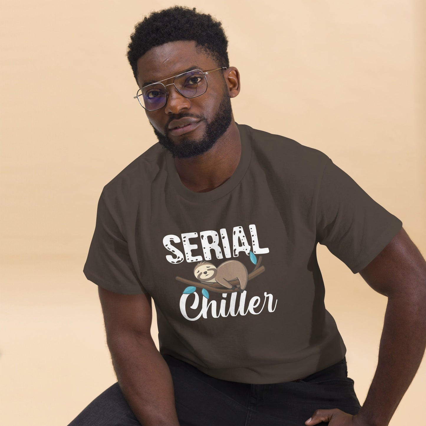 Serial Chiller | Unisex T-Shirt - Black - T-Shirts Online